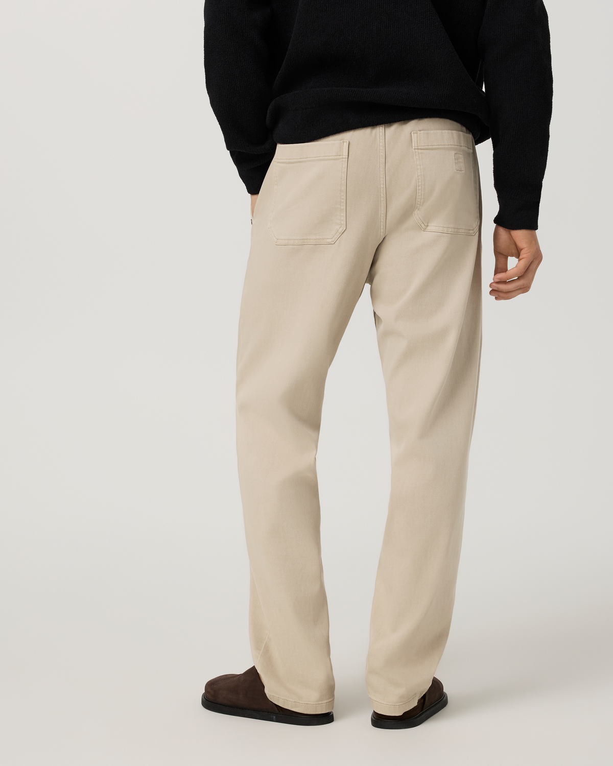 Benton Twill Elastic Waist Pant Relaxed Fit 30" - US 2329