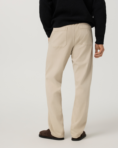 Benton Twill Elastic Waist Pant Relaxed Fit 30" - US 2329
