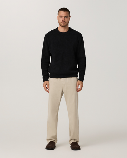 Benton Twill Elastic Waist Pant Relaxed Fit 30" - US 2329