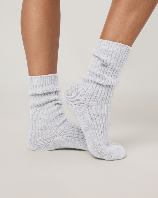 Cashmere Crew Sock - US 2001