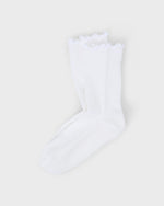 Half Crew Ruffle Sock - US 0570
