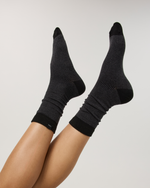 Micro Stripe Crew Sock - US 0074