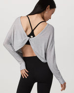 Long Sleeve Twist Top - US 2849