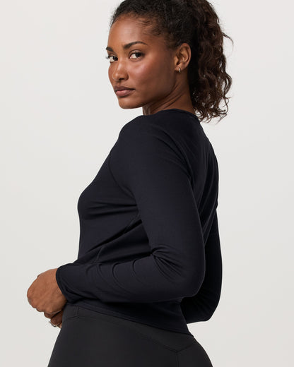 Long Sleeve Pose Crew - US 0661