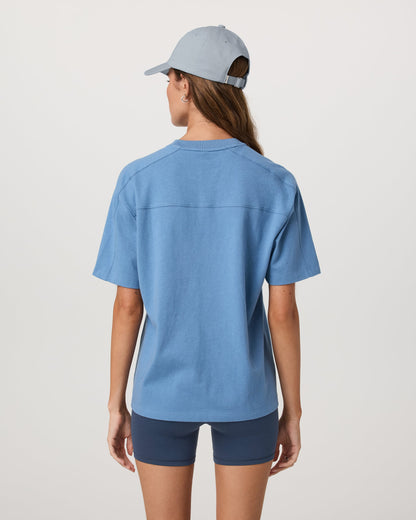Short Sleeve Heavyweight Oversized Cotton Tee - US 4464