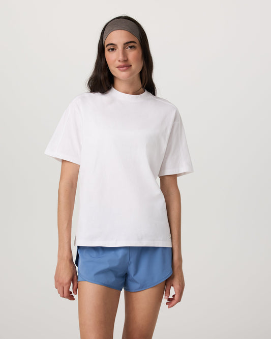 Short Sleeve Heavyweight Oversized Cotton Tee - US 3310