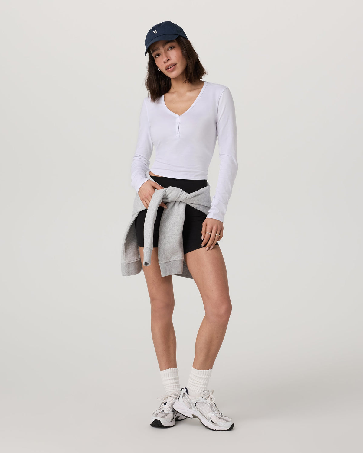 Long Sleeve Tuvalu Henley - US 7036
