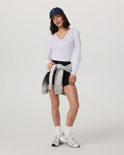 Long Sleeve Tuvalu Henley - US 7036