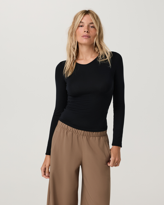 Long Sleeve Modal Top - US 9828