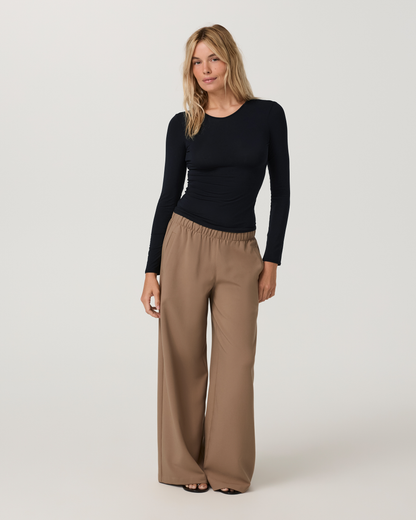 Long Sleeve Modal Top - US 9828
