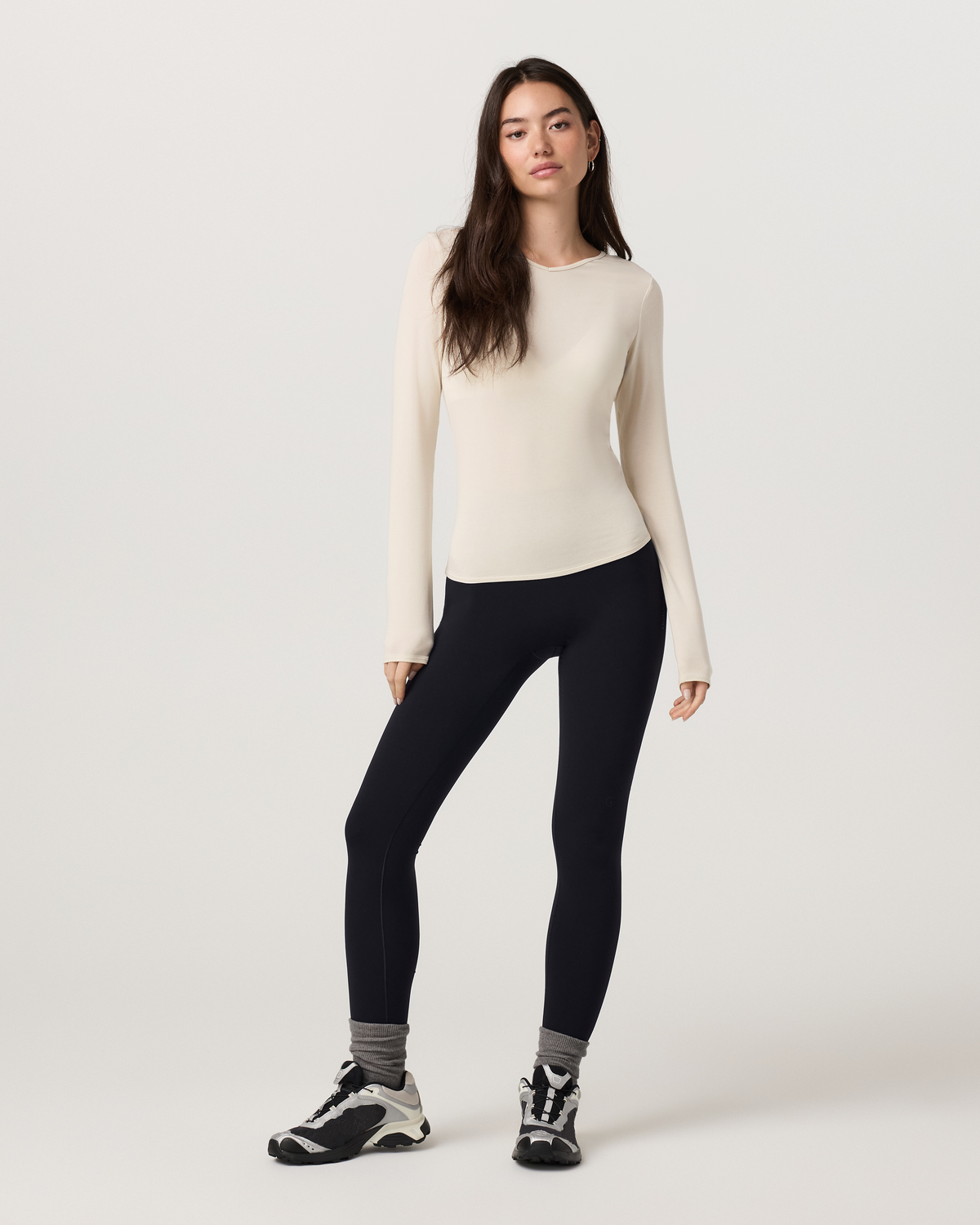Long Sleeve Modal Top - US 6410