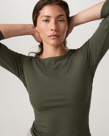 Long Sleeve Pose Subtle Scoop - US 1969