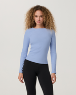 Long Sleeve Pose Subtle Scoop - US 5153