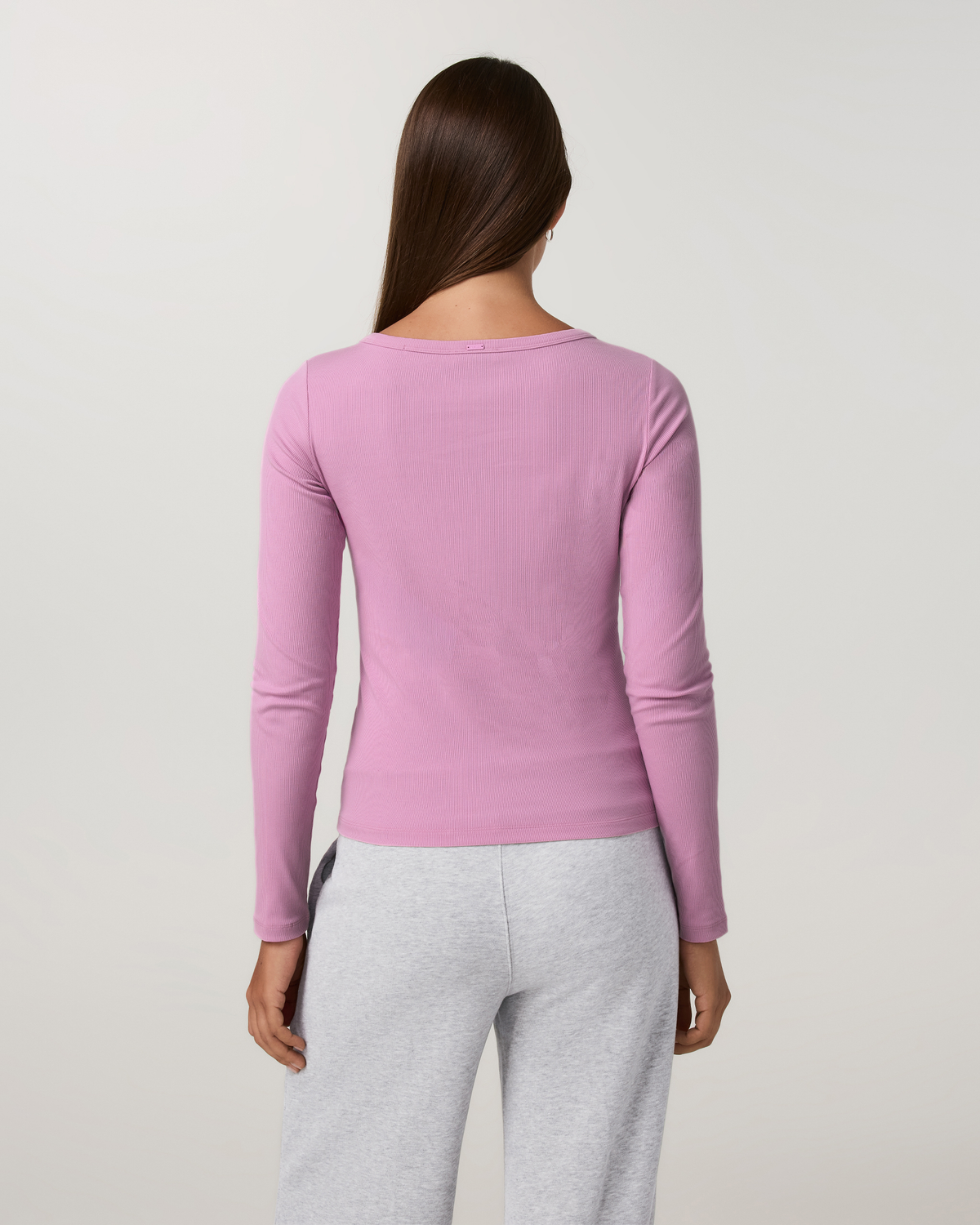 Long Sleeve Pose Subtle Scoop - US 8178
