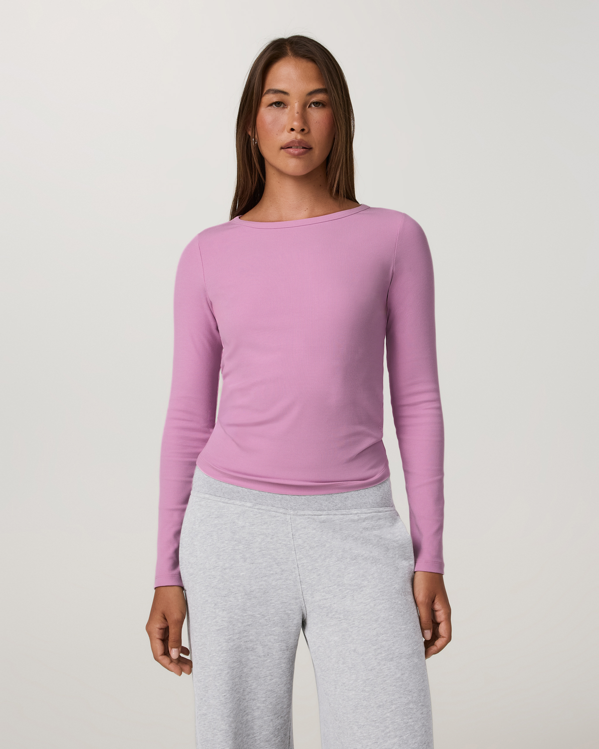 Long Sleeve Pose Subtle Scoop - US 8178