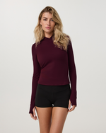 Long Sleeve Halo Fitted Hoodie - US 5439