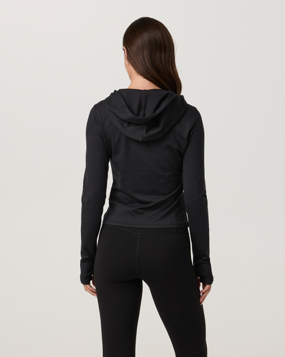 Long Sleeve Halo Fitted Hoodie - US 2244