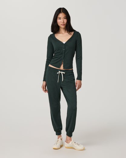 Long Sleeve Halo V-Neck Cardigan - US 5313