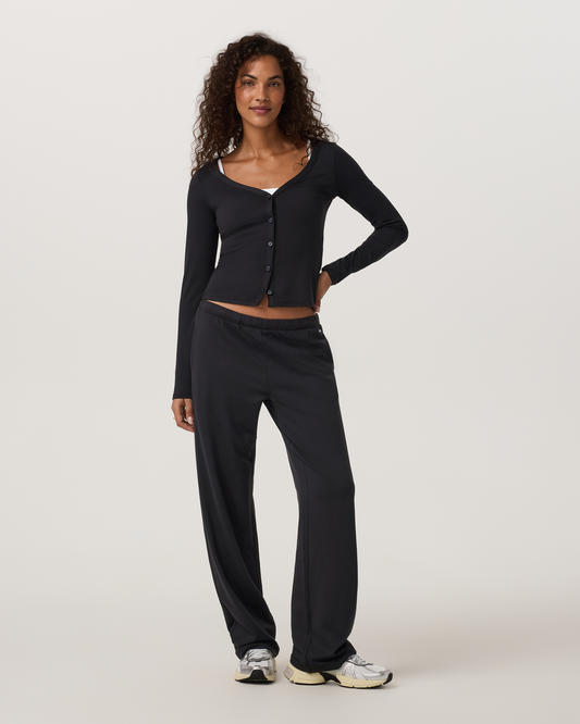 Long Sleeve Halo V-Neck Cardigan - US 7973