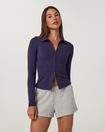 Long Sleeve Halo Double Zip Top - US 4931