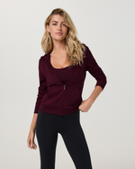 Halo Mini Full Zip Hoodie - Long - US 9002