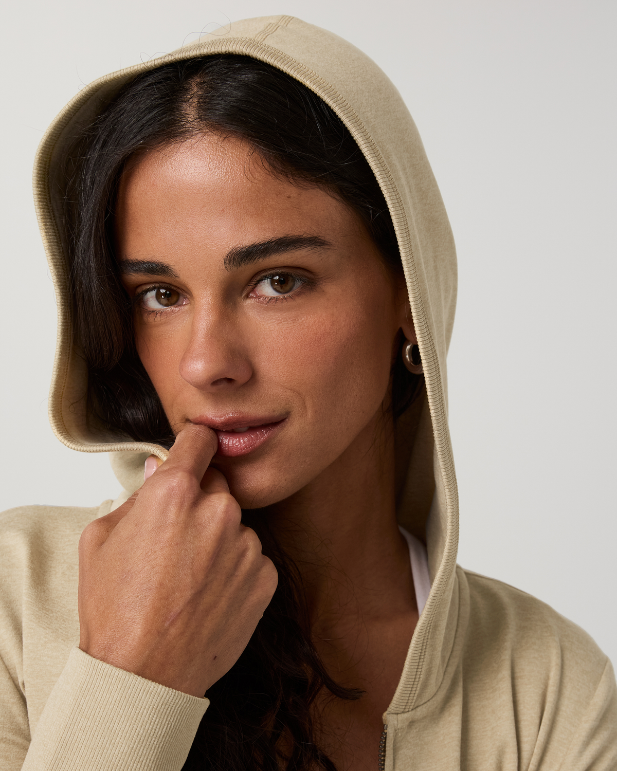 Halo Mini Full Zip Hoodie - Long - US 2055