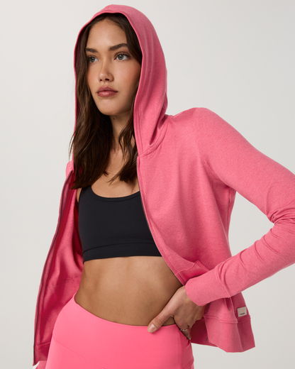 Halo Mini Full Zip Hoodie - Long - US 7907