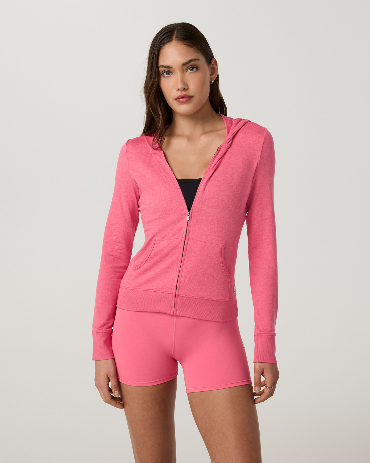 Halo Mini Full Zip Hoodie - Long - US 7907