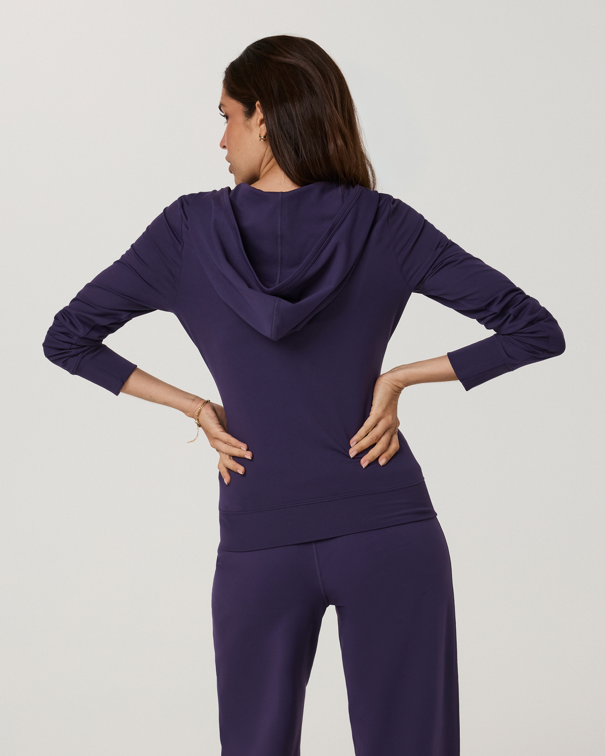 Halo Mini Full Zip Hoodie - Long - US 5211