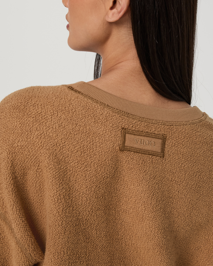 Reverse Fleece Crew - US 7501