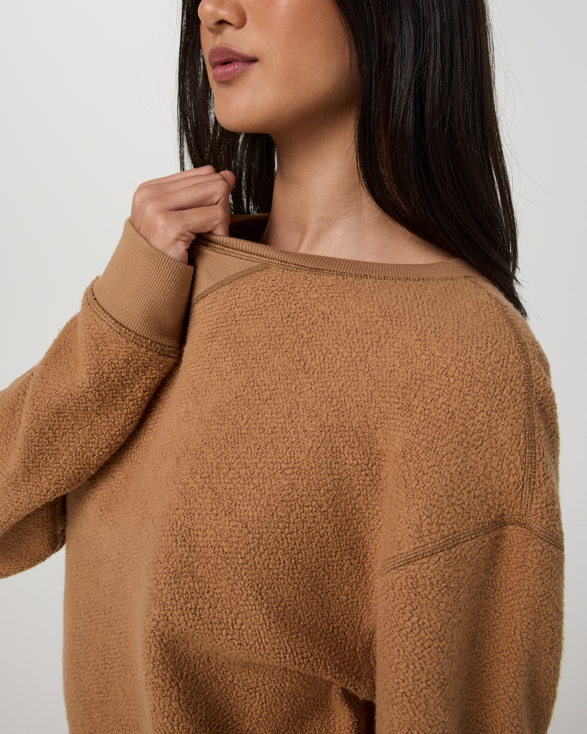 Reverse Fleece Crew - US 7501