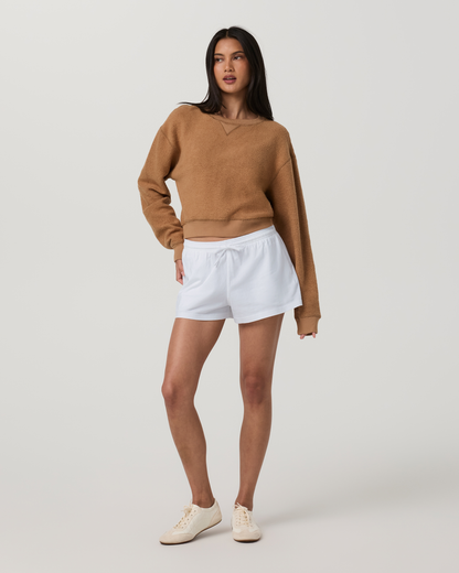 Reverse Fleece Crew - US 7501