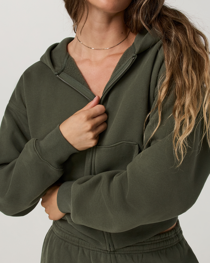 Restore Essential Full Zip Hoodie - US 4938