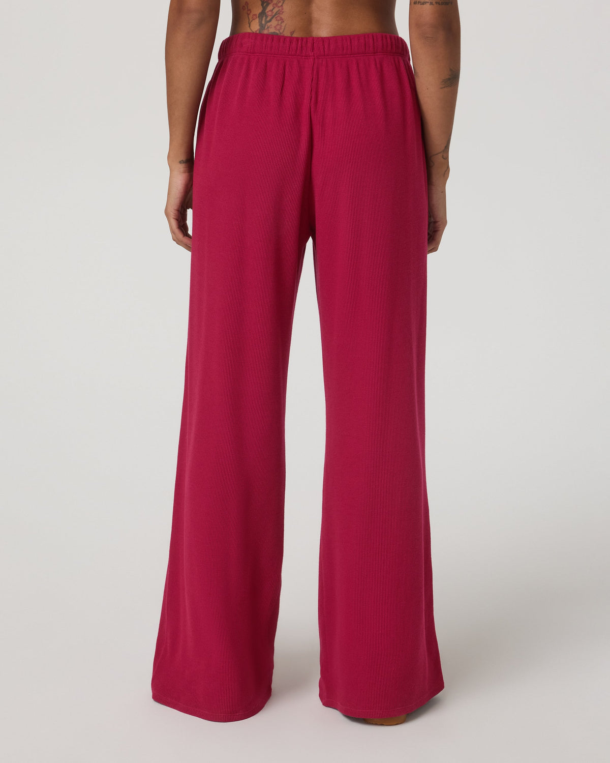 Waffle Wideleg Pant - US 8839