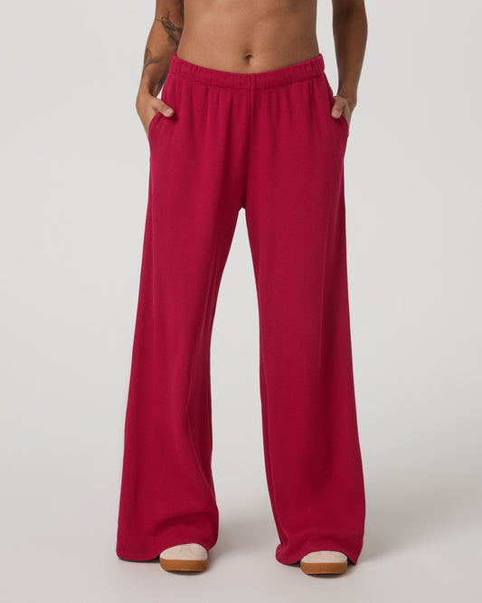 Waffle Wideleg Pant - US 8839