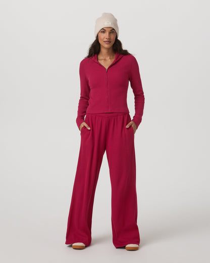 Waffle Wideleg Pant - US 8839