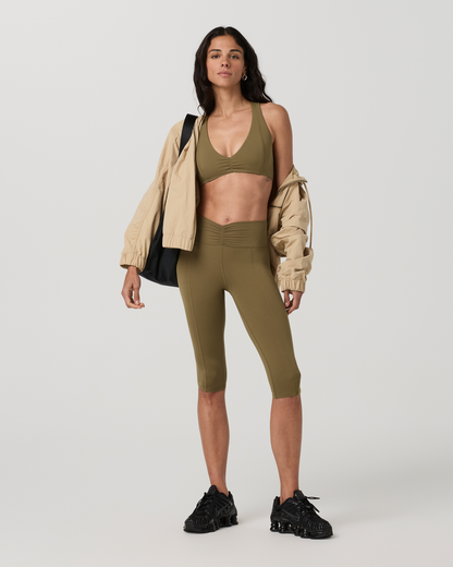 Vuori AllTheFeels™ Shirred Crop - US 7334