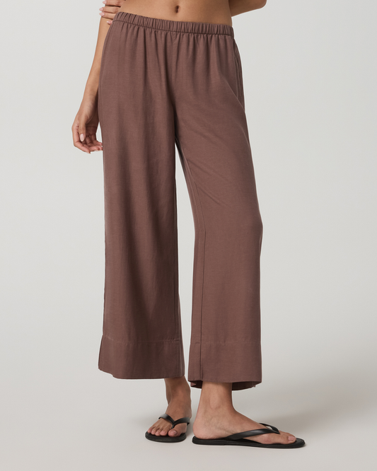 Trestles Twill Crop Wideleg Pant - US 7084