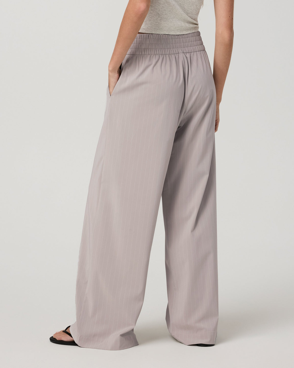 Villa Pinstripe Wideleg - Long - US 8389