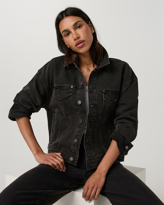 Women's Vuori Vintage Oversized Denim Jacket - US 7562