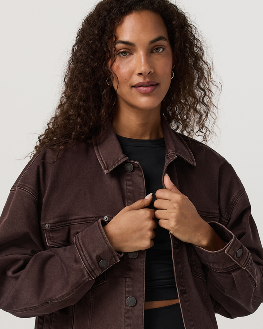 Women's Vuori Vintage Oversized Denim Jacket - US 7208