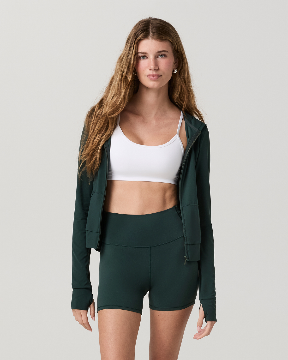 Vuori AllTheFeels™ Mini Full Zip Hoodie - US 7469