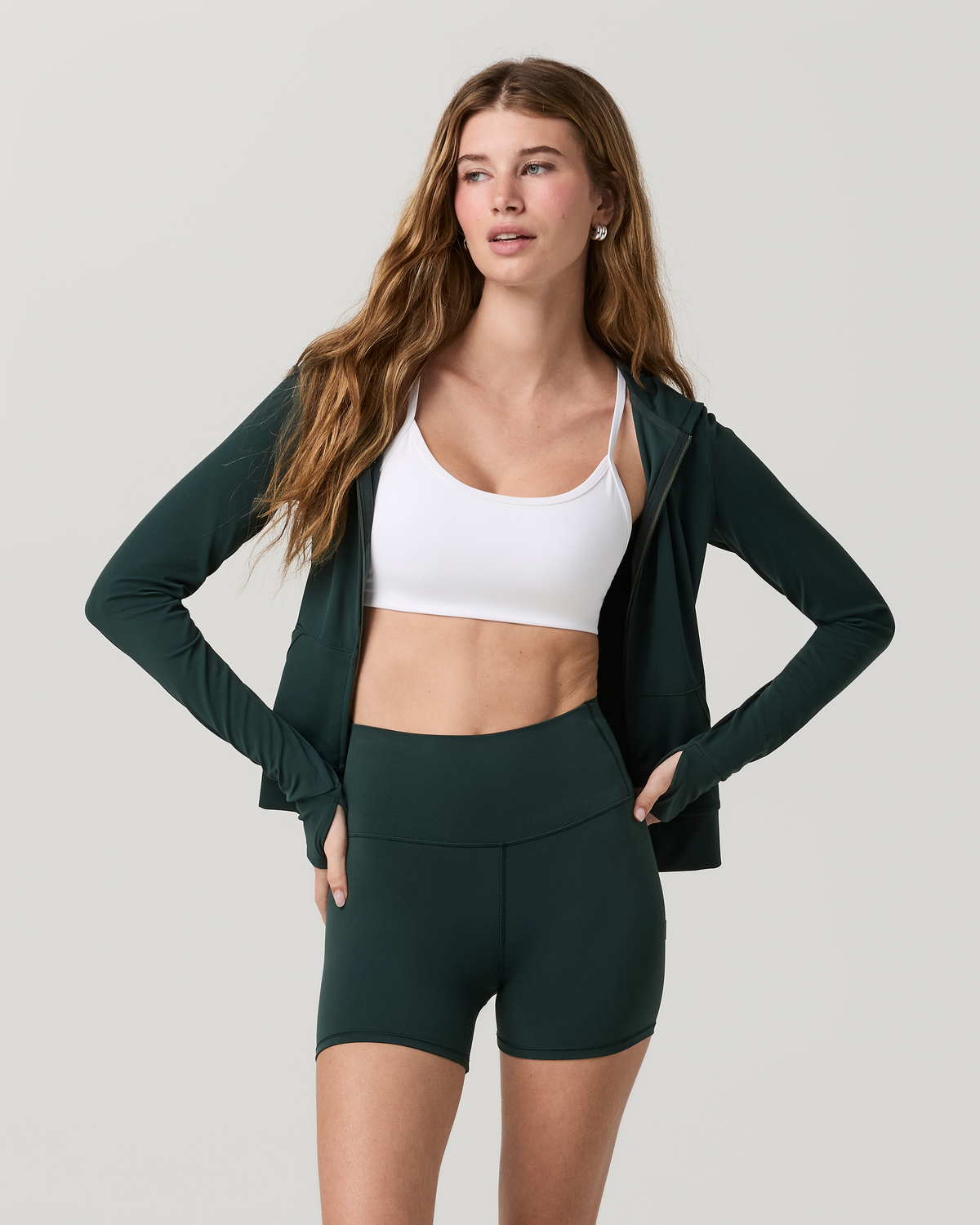 Vuori AllTheFeels™ Mini Full Zip Hoodie - US 7469