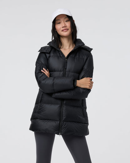 Women's Coordinate Long Down Jacket - US 5034