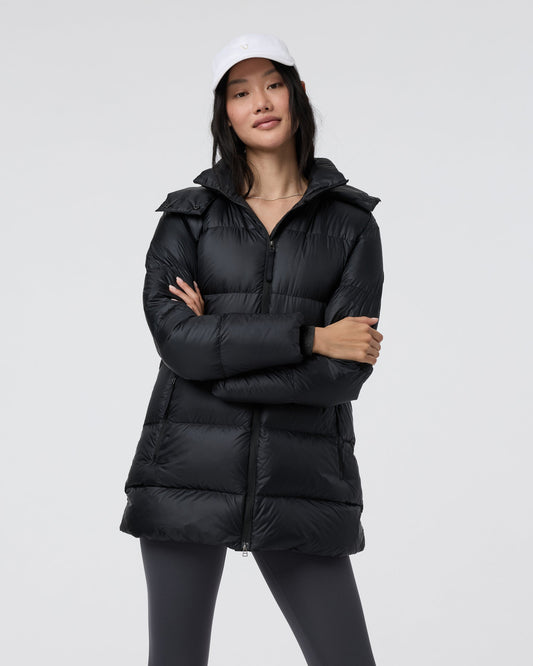 Women's Coordinate Long Down Jacket - US 5034