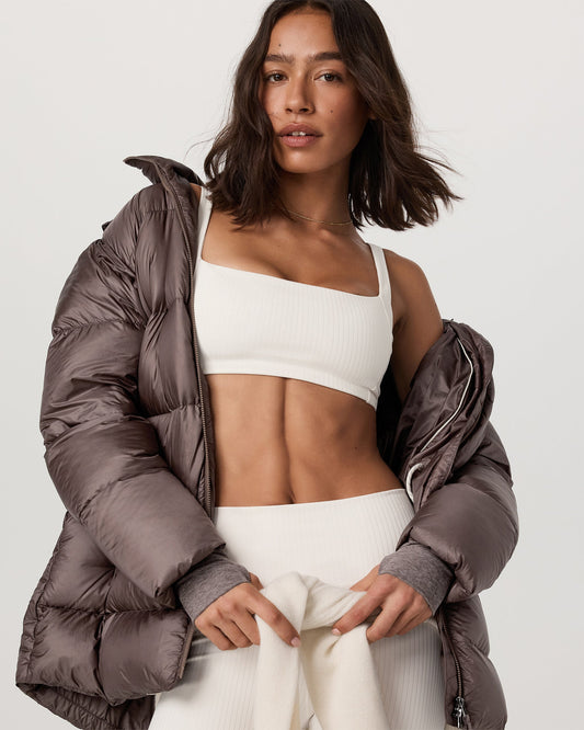 Women's Coordinate Long Down Jacket - US 6177