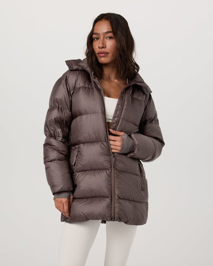 Women's Coordinate Long Down Jacket - US 6177