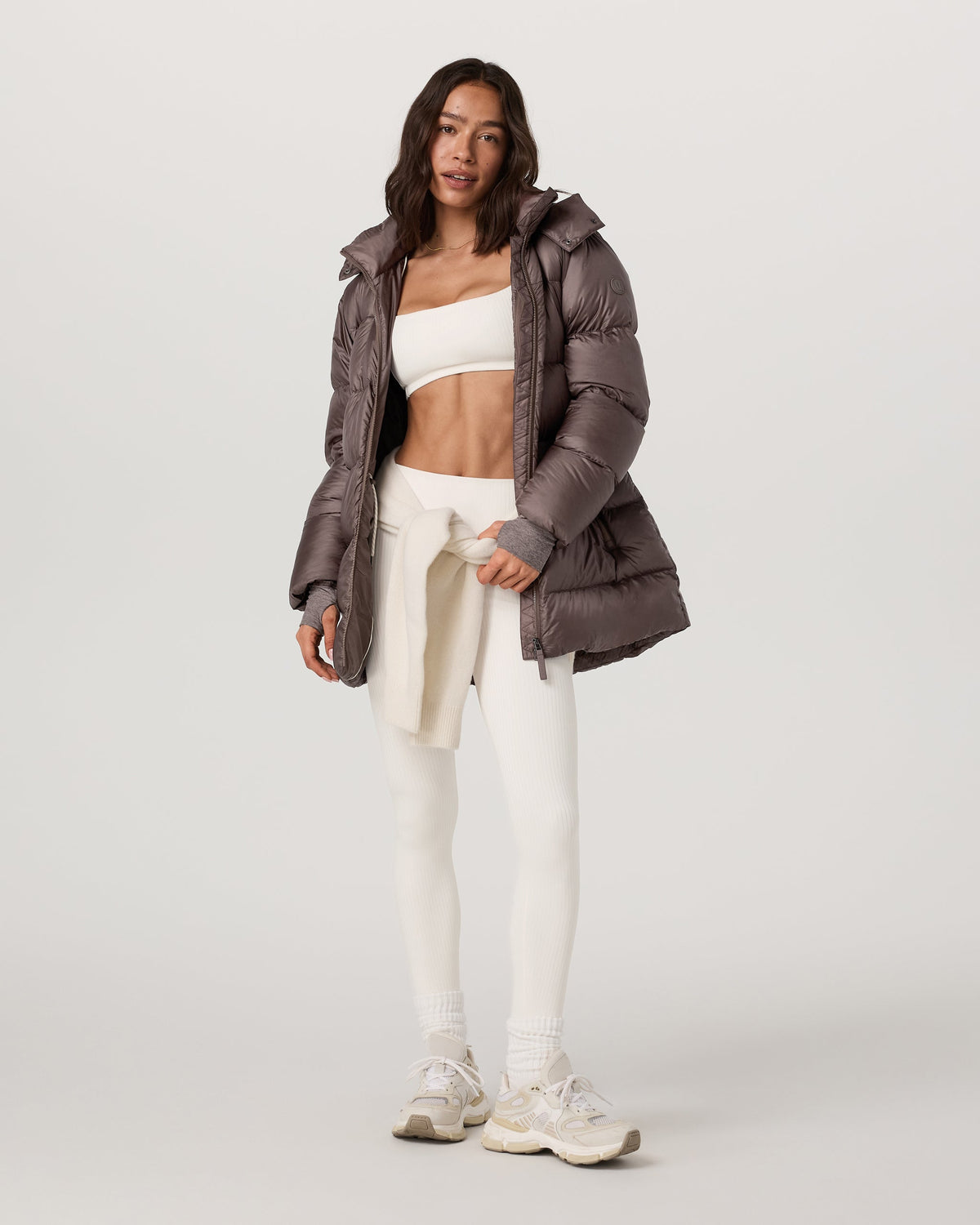 Women's Coordinate Long Down Jacket - US 6177
