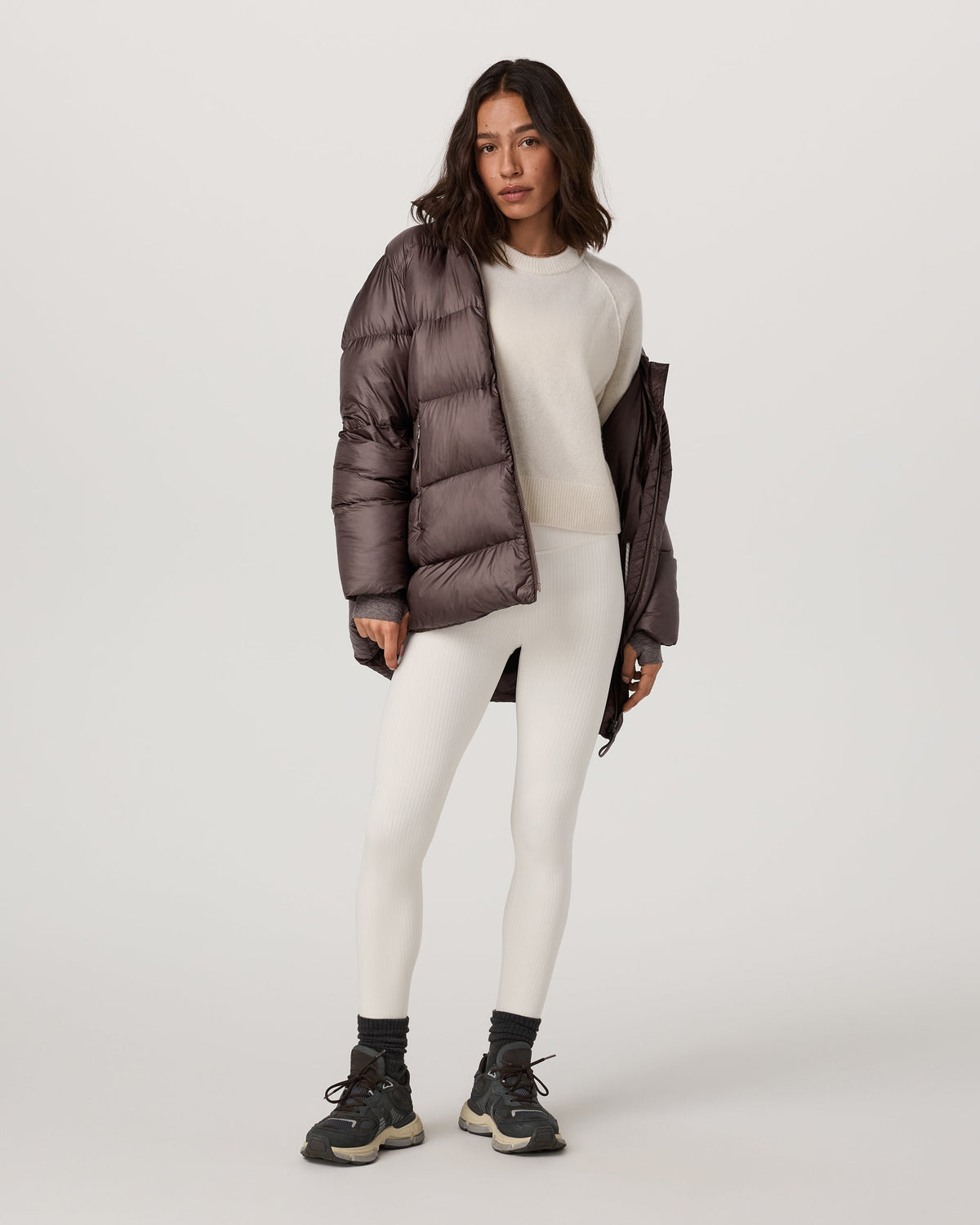 Women's Coordinate Long Down Jacket - US 6177
